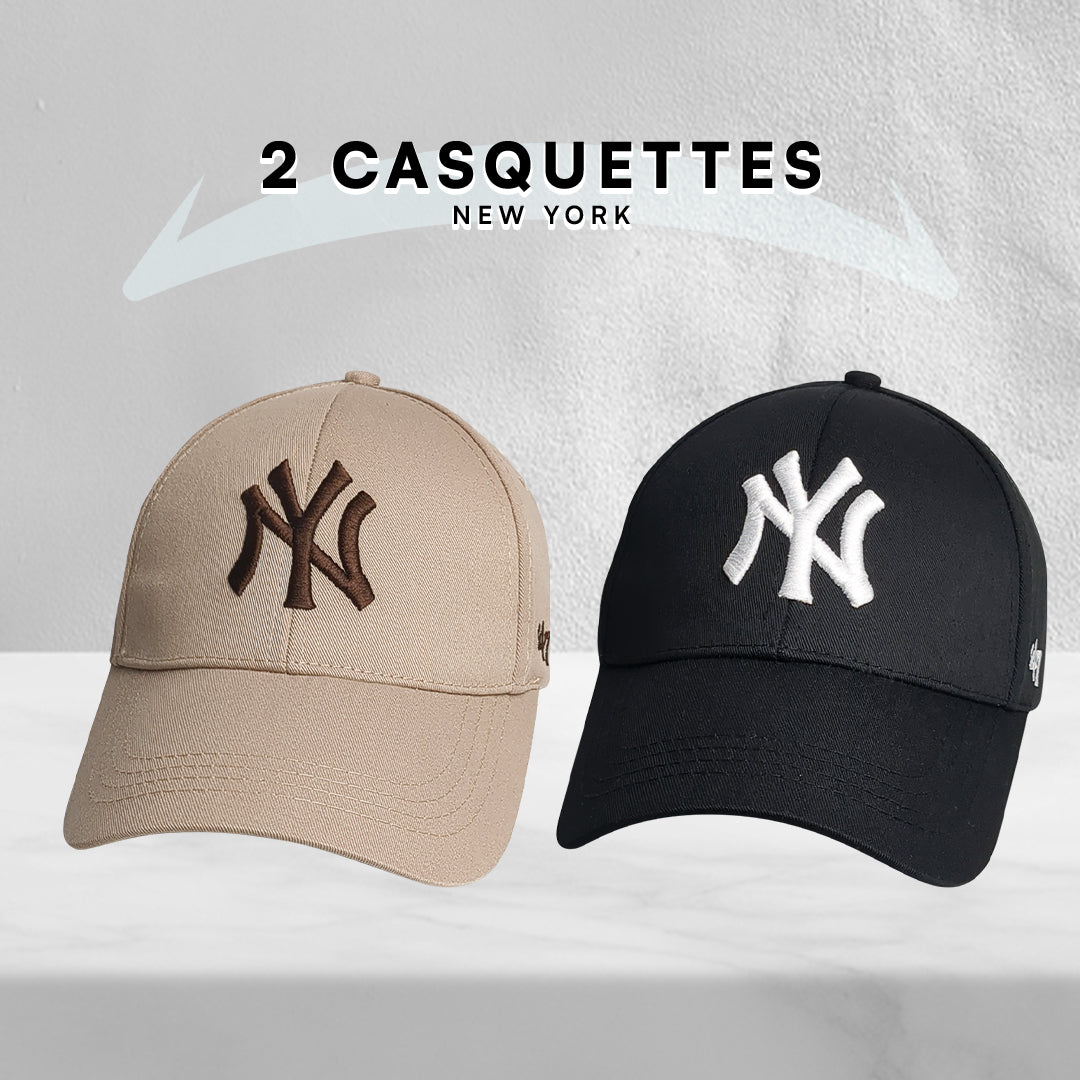 2 Casquettes New York